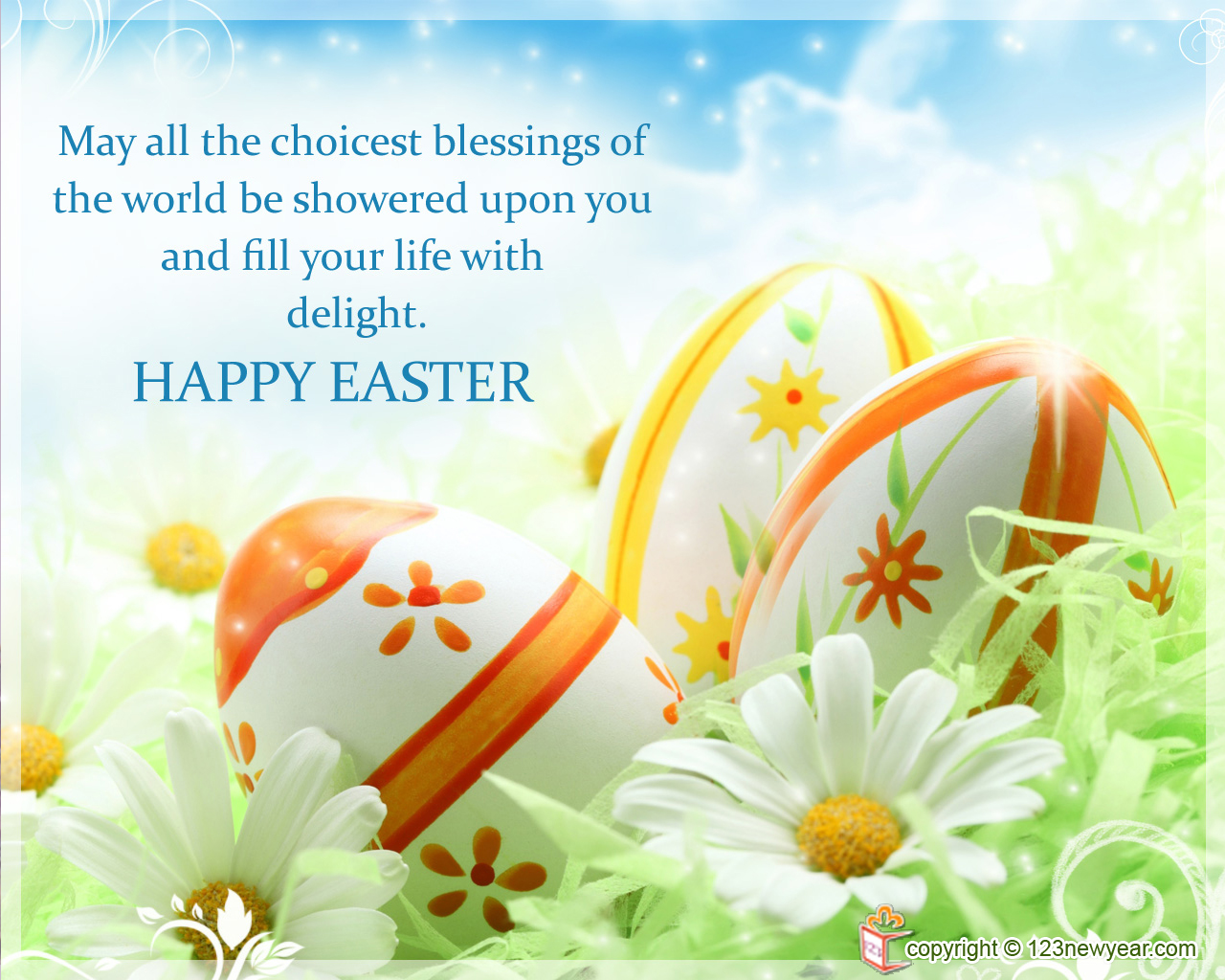 Happy Easter Wishes Messages - Happy Easter Sunday Wishes , HD Wallpaper & Backgrounds