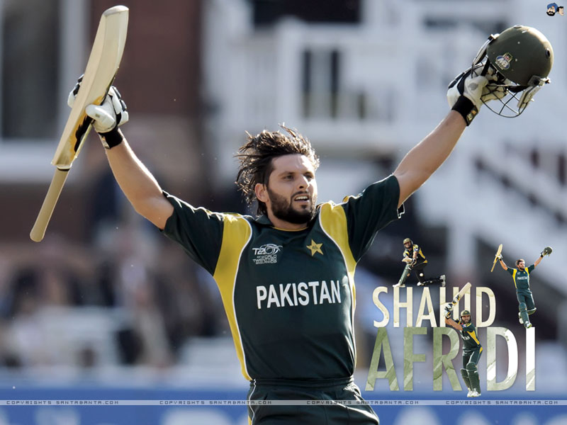 Cool Shahid Afridi Wallpaper - Shahid Afridi T20 World Cup 2009 , HD Wallpaper & Backgrounds