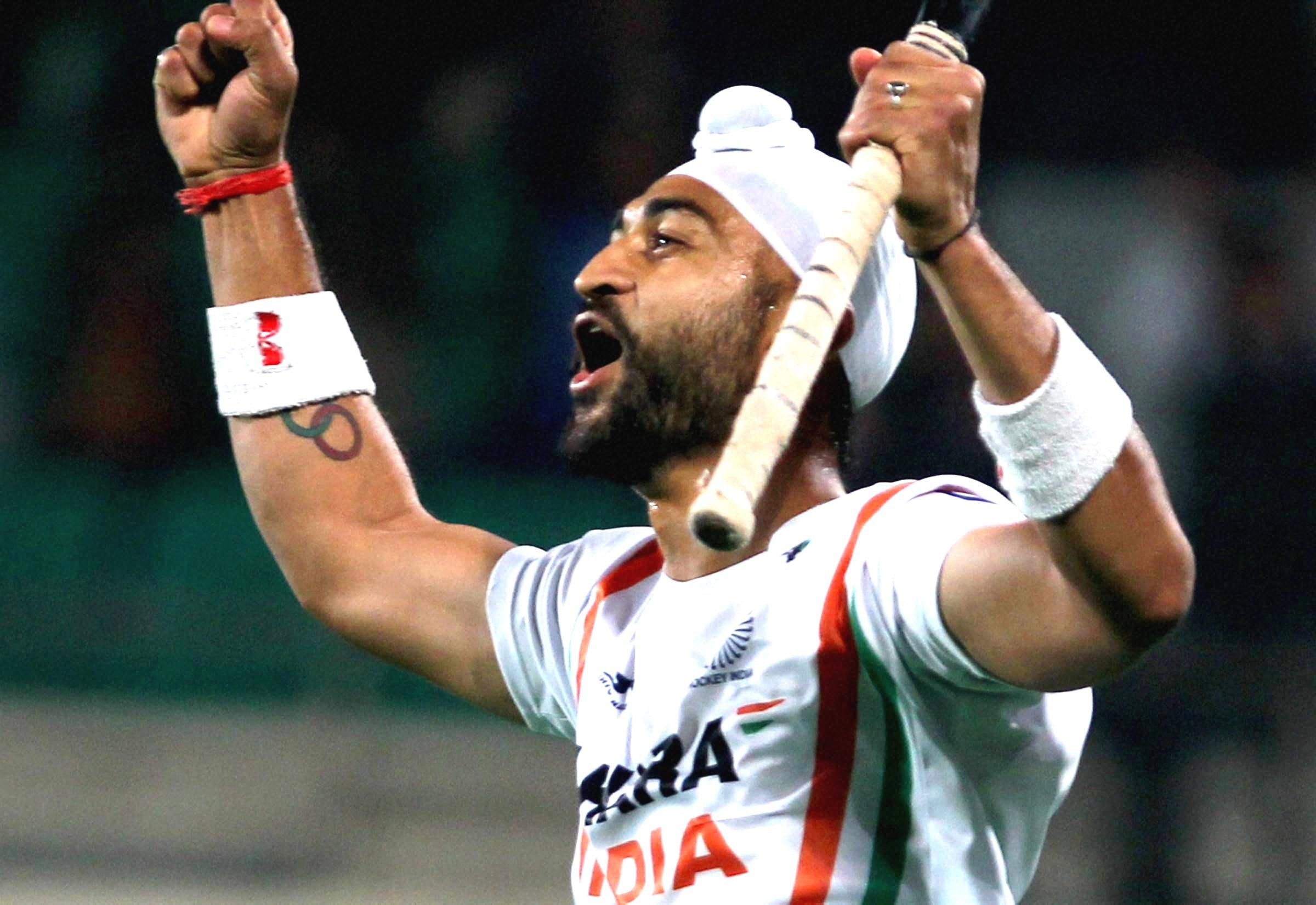 Sandeep Singh Indian Hockey Player Wallpapers - Fastest Drag Flick In Hockey Recorded , HD Wallpaper & Backgrounds