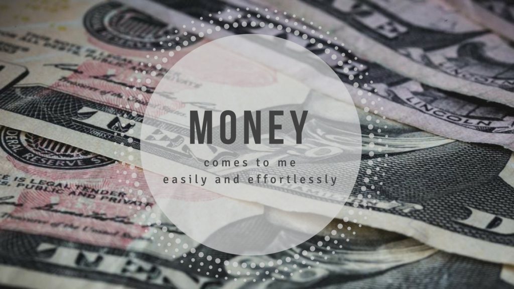 Money Affirmation Money Comes To Me Easily And Effortlessly - Cash , HD Wallpaper & Backgrounds