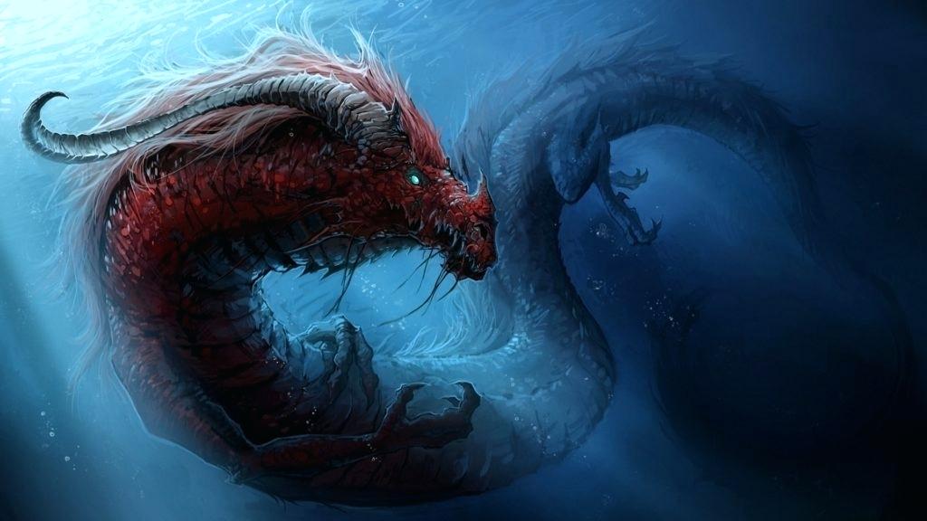 Interactive Wallpapers - Underwater Chinese Dragon , HD Wallpaper & Backgrounds