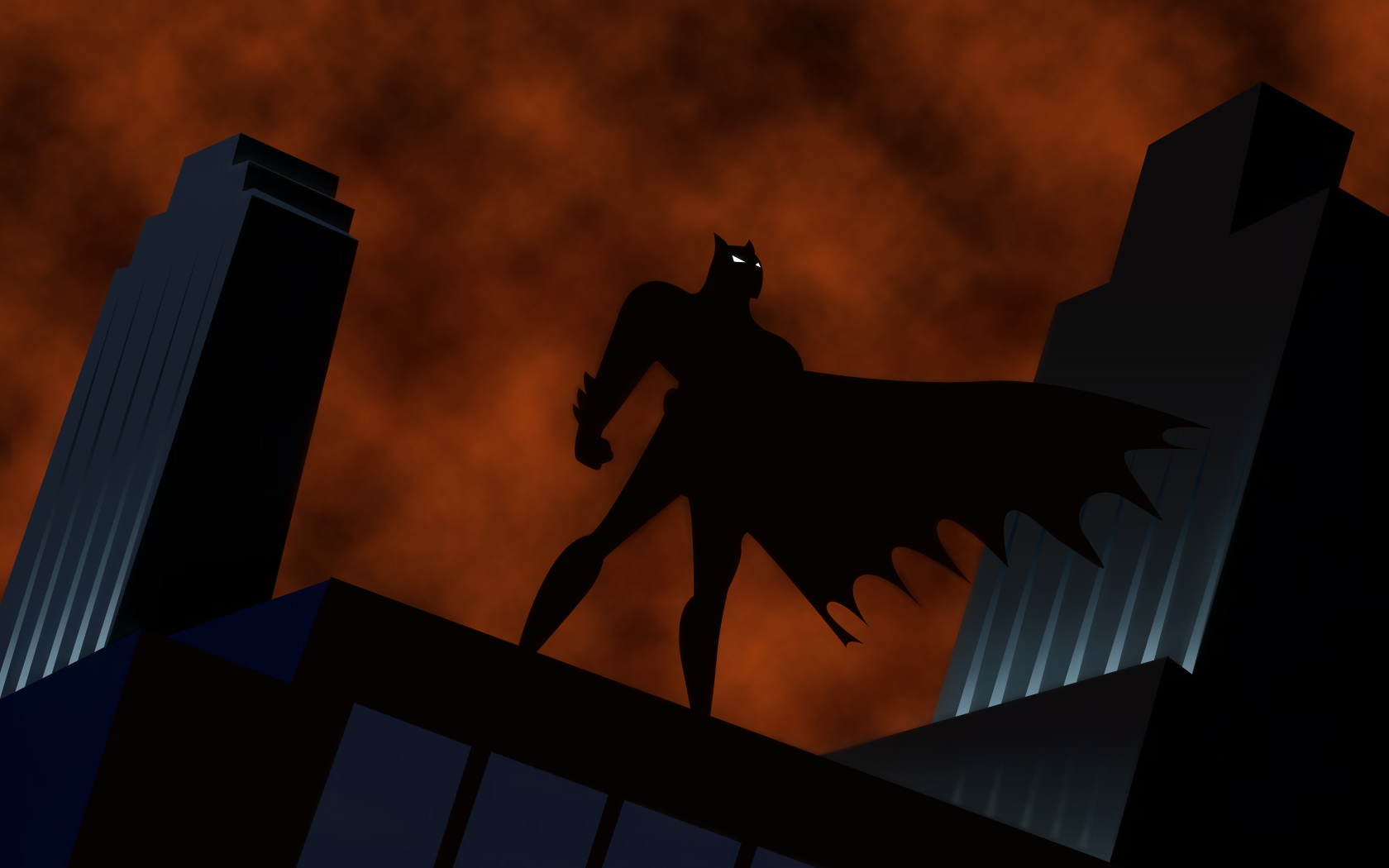 Superman Hd For Android Wallpaper Hd For Iphone Black - Batman Animated Series , HD Wallpaper & Backgrounds