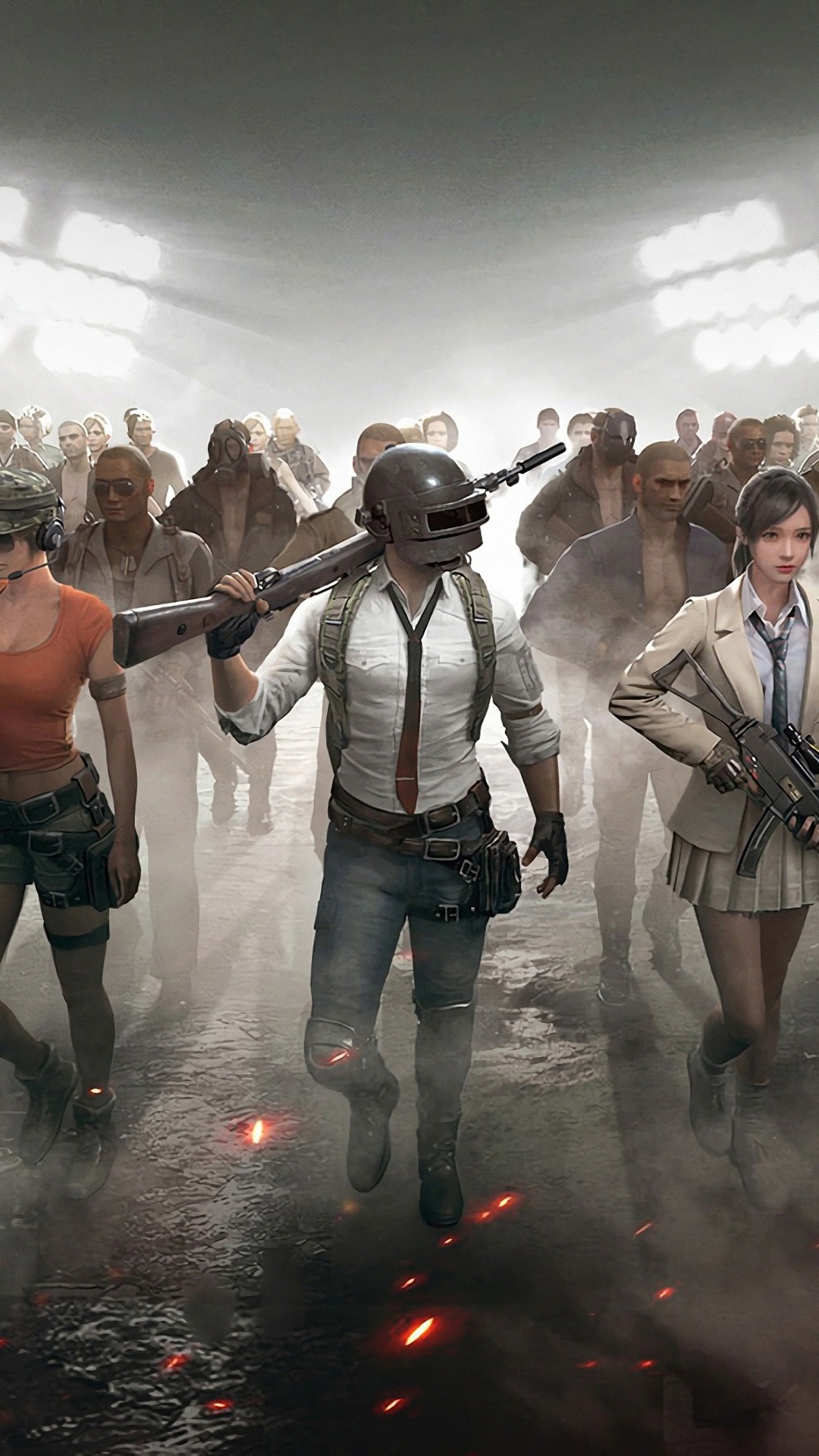 Pubg Characters 4k - Ultra Hd Pubg Hd Wallpaper For Mobile , HD Wallpaper & Backgrounds