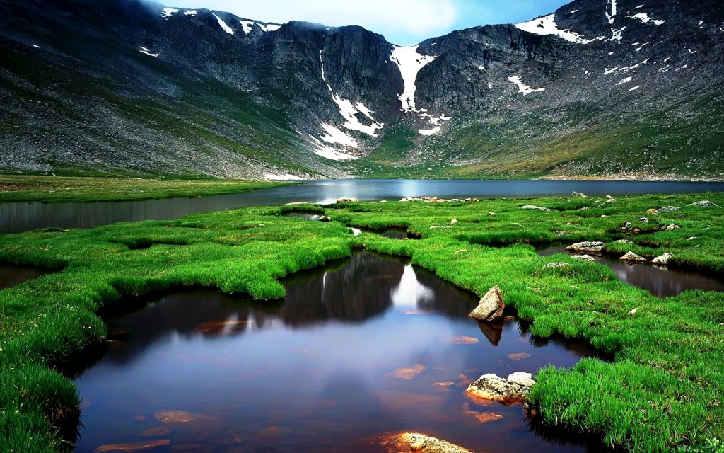Widescreen Nature Wallpapers High Resolution - Mount Evans Scenic Byway, Summit Lake , HD Wallpaper & Backgrounds