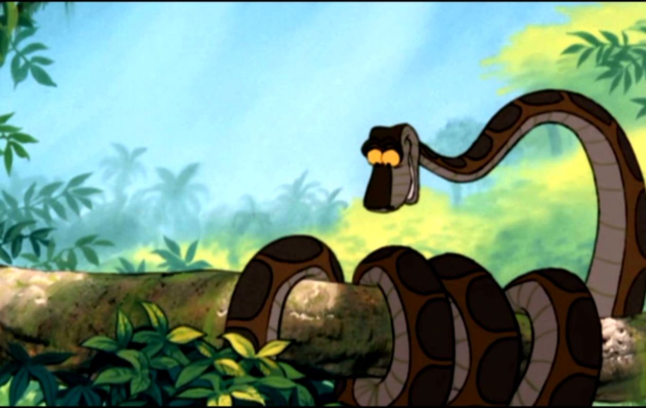 Movies Jungle Book Snake Kaa Mowgli Wallpapers Desktop - Kaa Snake , HD Wallpaper & Backgrounds