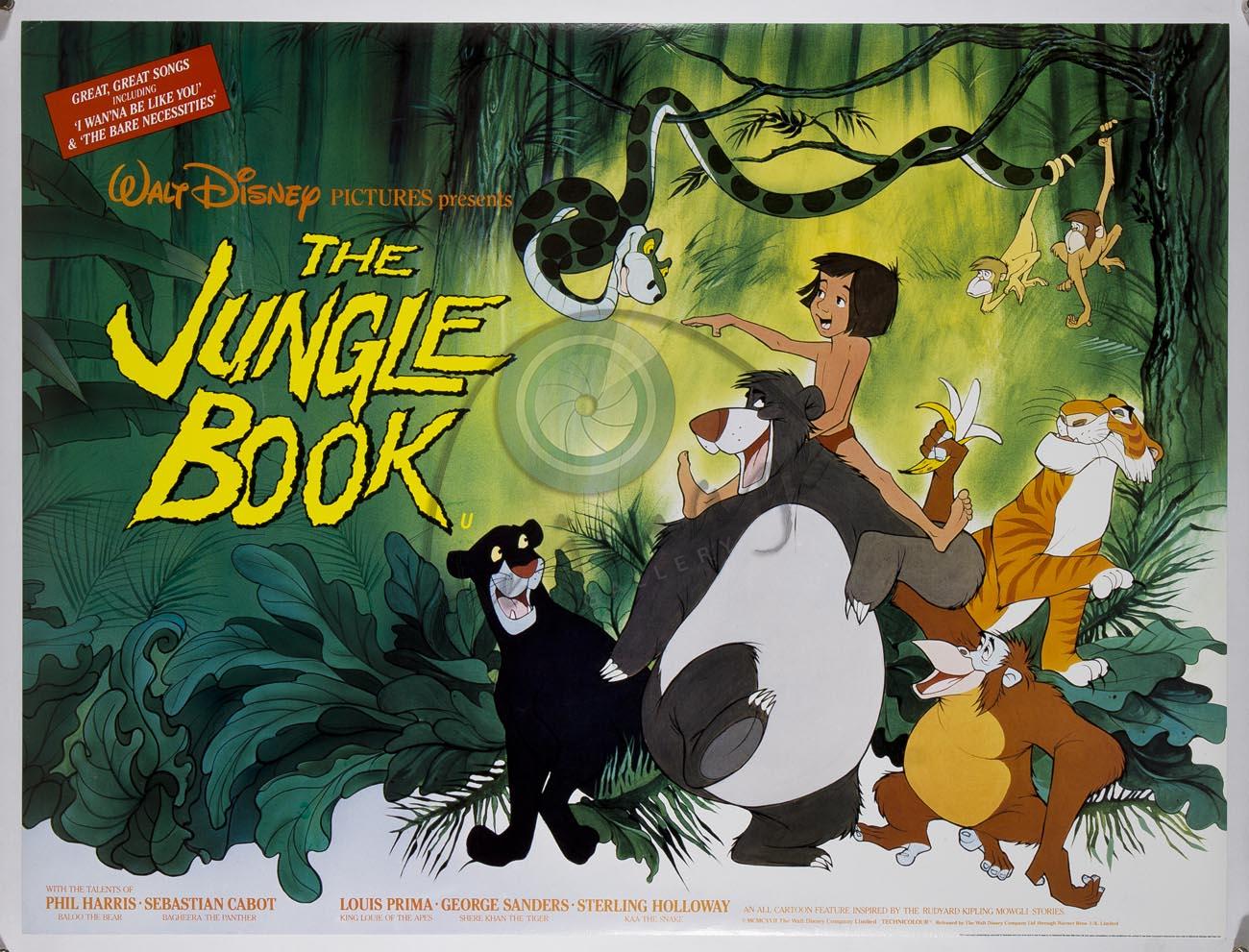 Similar Wallpaper Images - Jungle Book Movie Poster 1967 , HD Wallpaper & Backgrounds