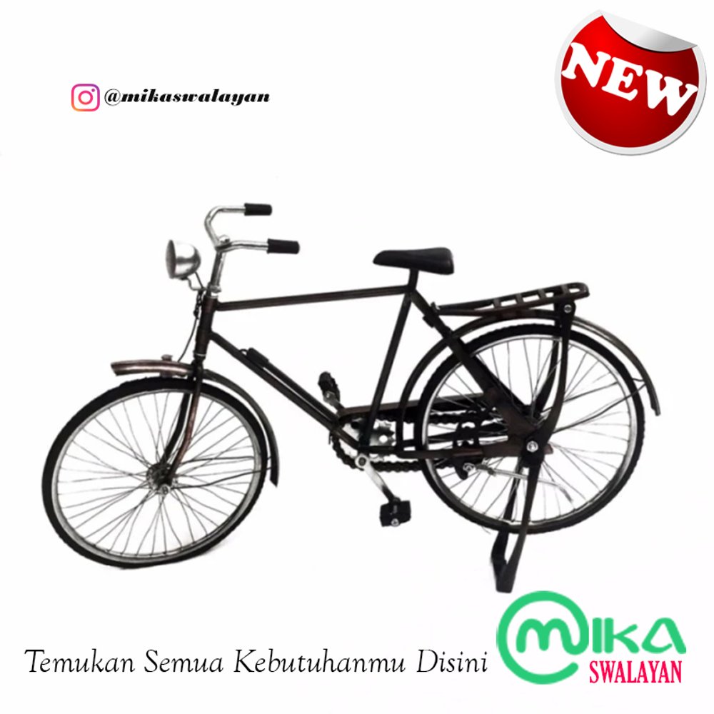 Daftar Harga Miniatur Sepeda Onthel Klasik Terbaru - New Icon , HD Wallpaper & Backgrounds