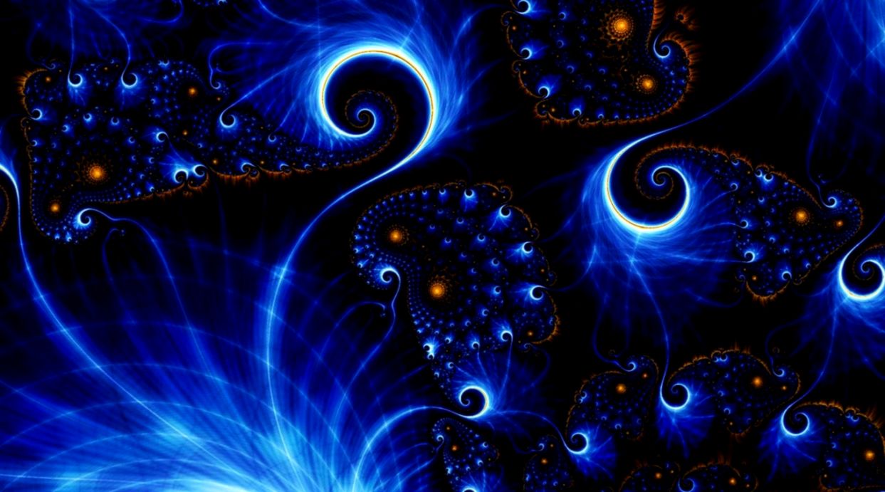 Abstract Wallpaper Hd Blue Colour - Trippy Wallpaper Hd Blue , HD Wallpaper & Backgrounds