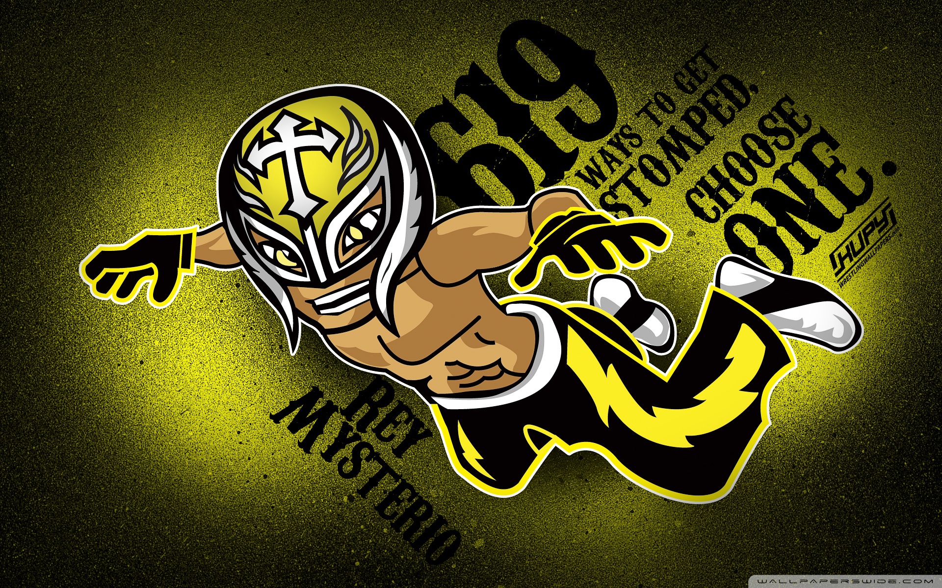 Wide - Rey Mysterio Wallpapers Hd , HD Wallpaper & Backgrounds