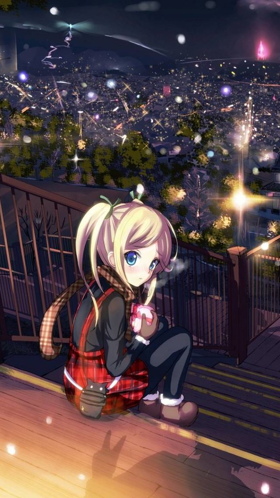 Stairs Anime Girl Wallpaper For Android Amp Animated Girl