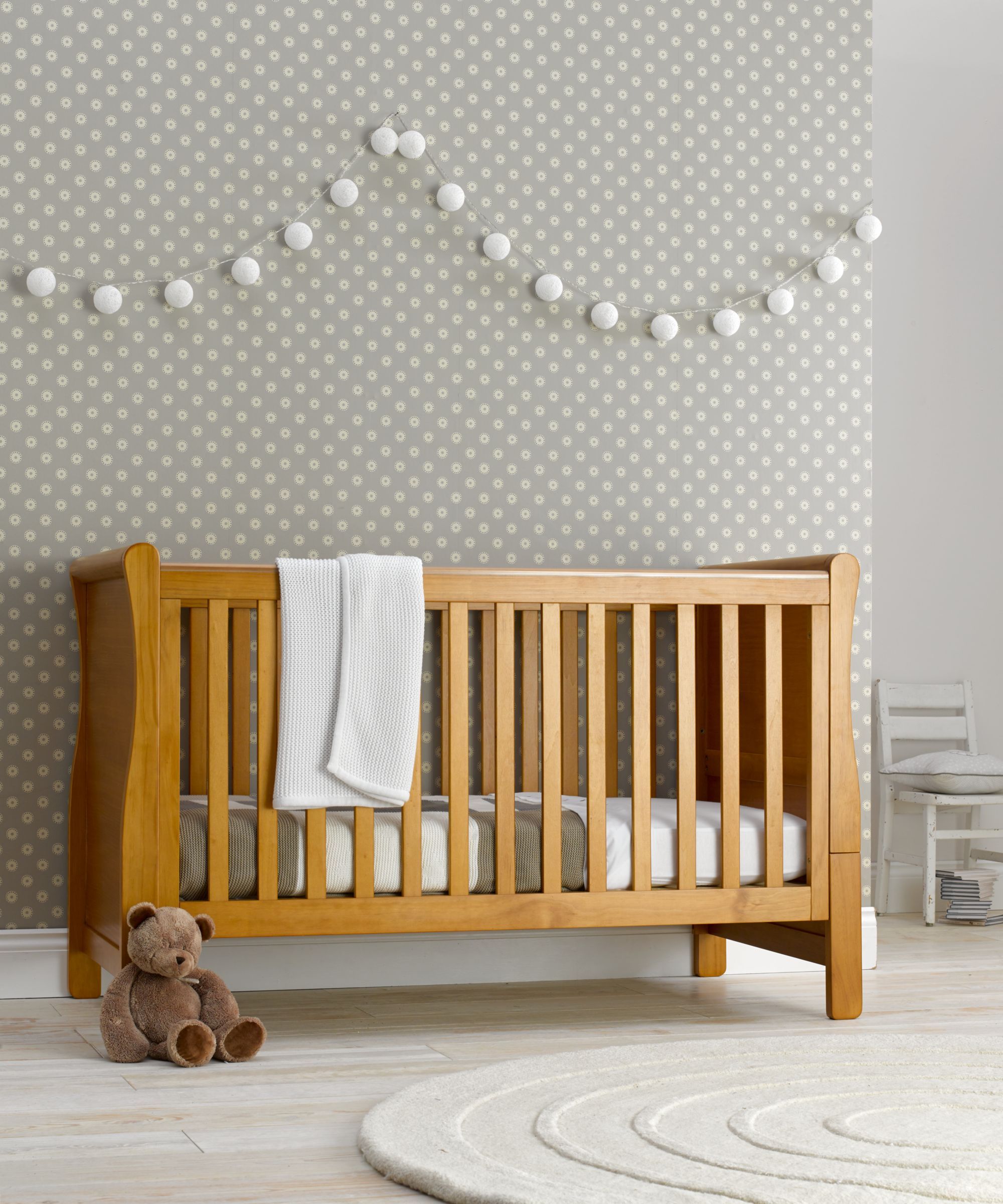 Mothercare Chiltern Sleigh Cot Bed- Antique Also Like - Cradle , HD Wallpaper & Backgrounds