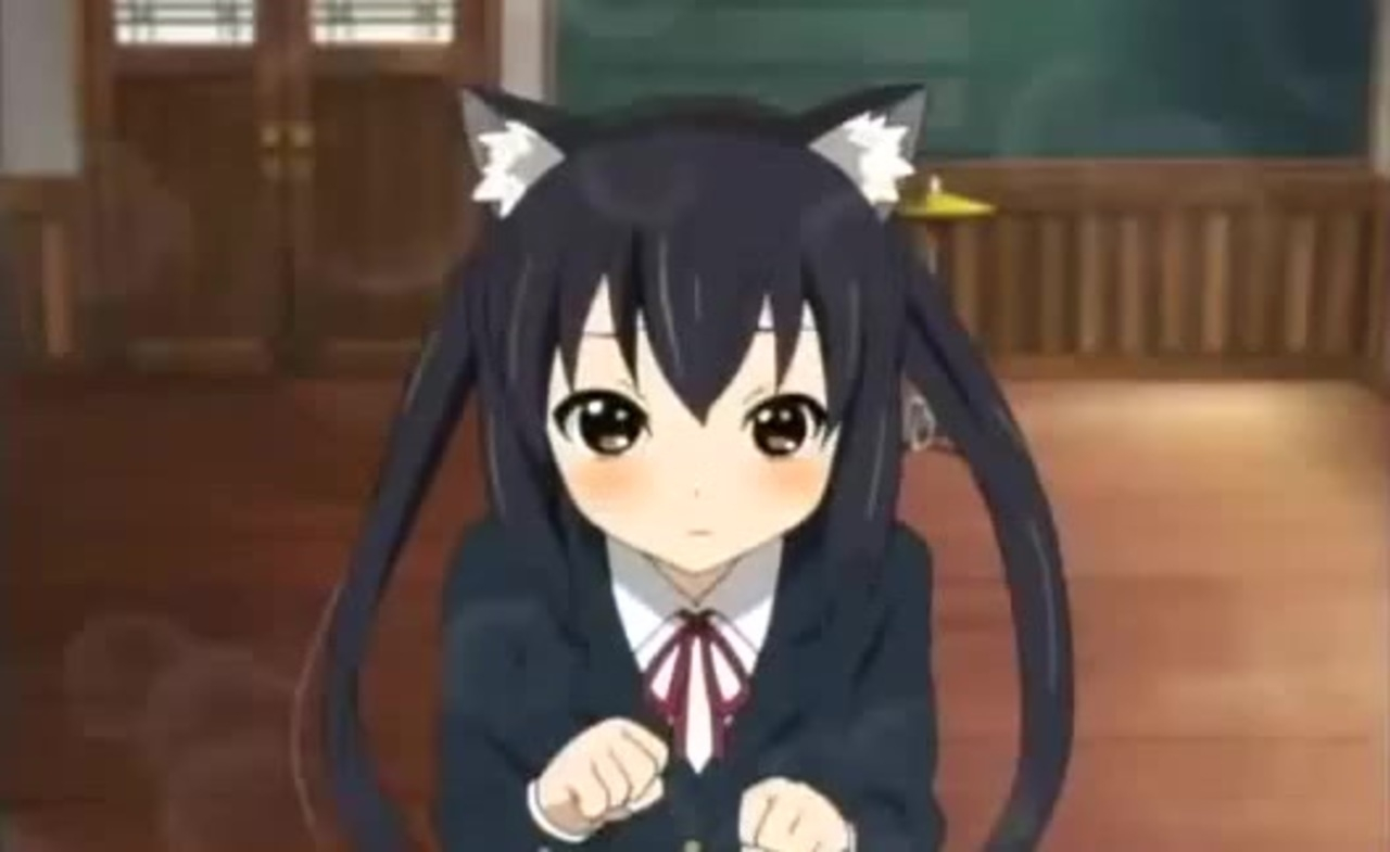 Beautiful Nyaa Nyaa Moe Anime Girl Cat Loli Coub The , HD Wallpaper & Backgrounds