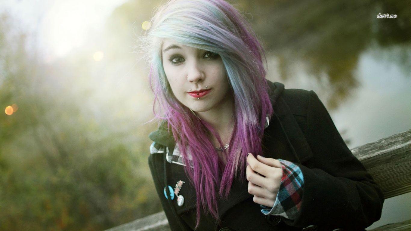 Emo Girls Wallpapers Wallpaper Cave - Emo Girl Wallpaper Hd , HD Wallpaper & Backgrounds