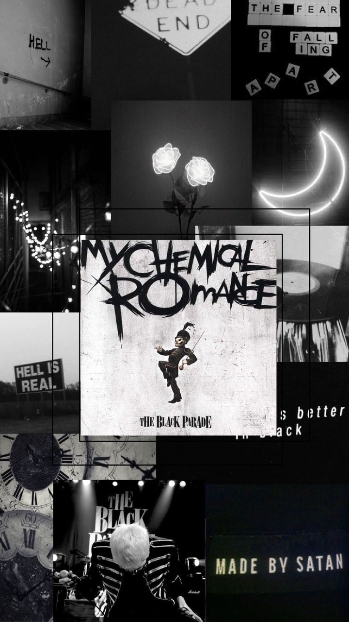 My Chemical Romance The Black , HD Wallpaper & Backgrounds