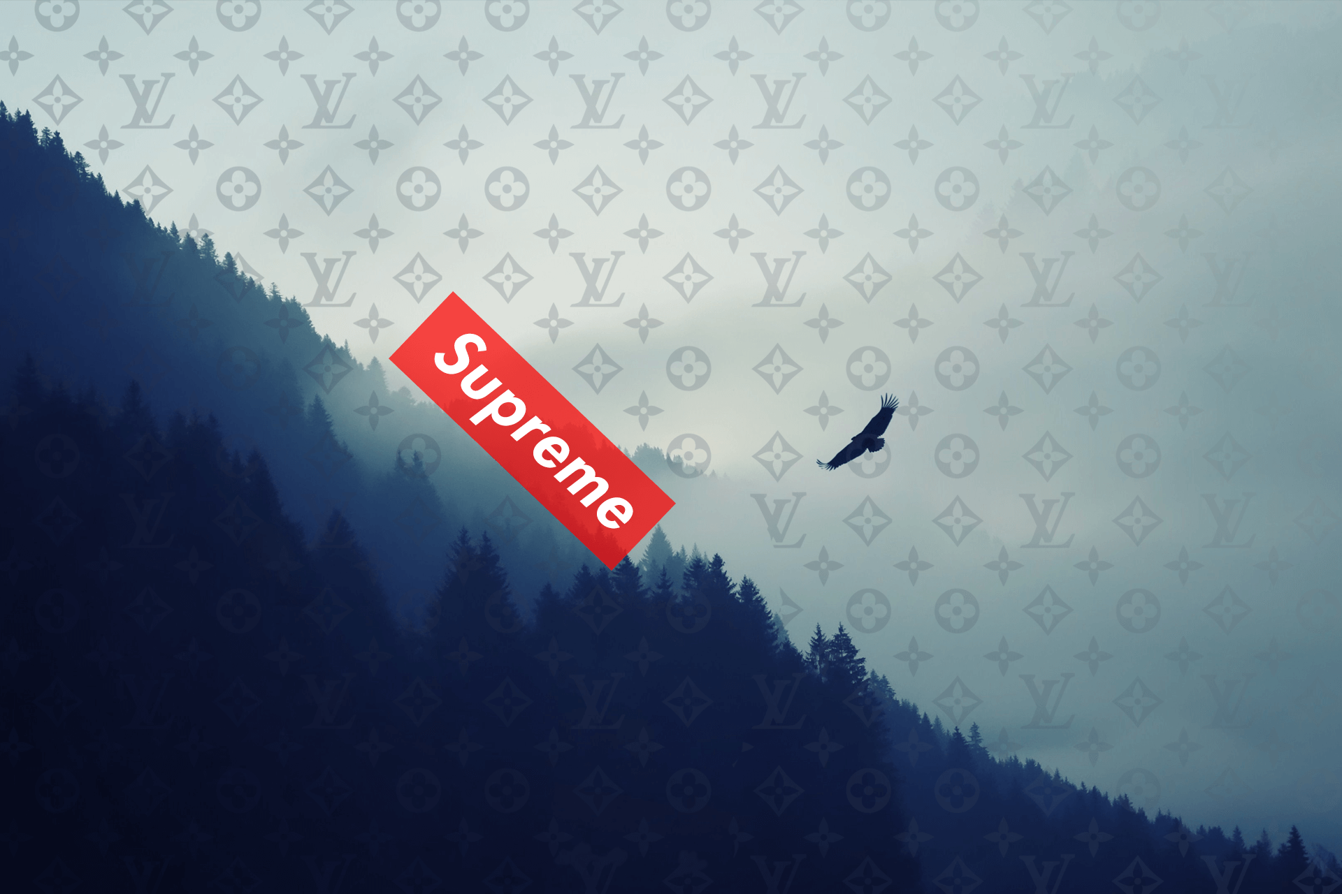 Supreme Louis Vuitton Wallpaper 4k - Supreme , HD Wallpaper & Backgrounds