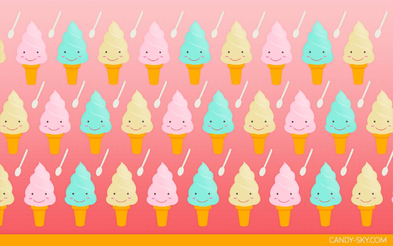 Ice Cream Cone Background , HD Wallpaper & Backgrounds
