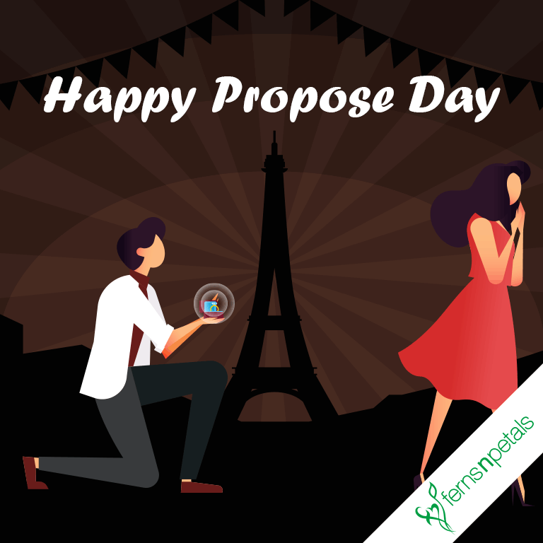 Propose Day Gif 05 - Ferns N Petals , HD Wallpaper & Backgrounds