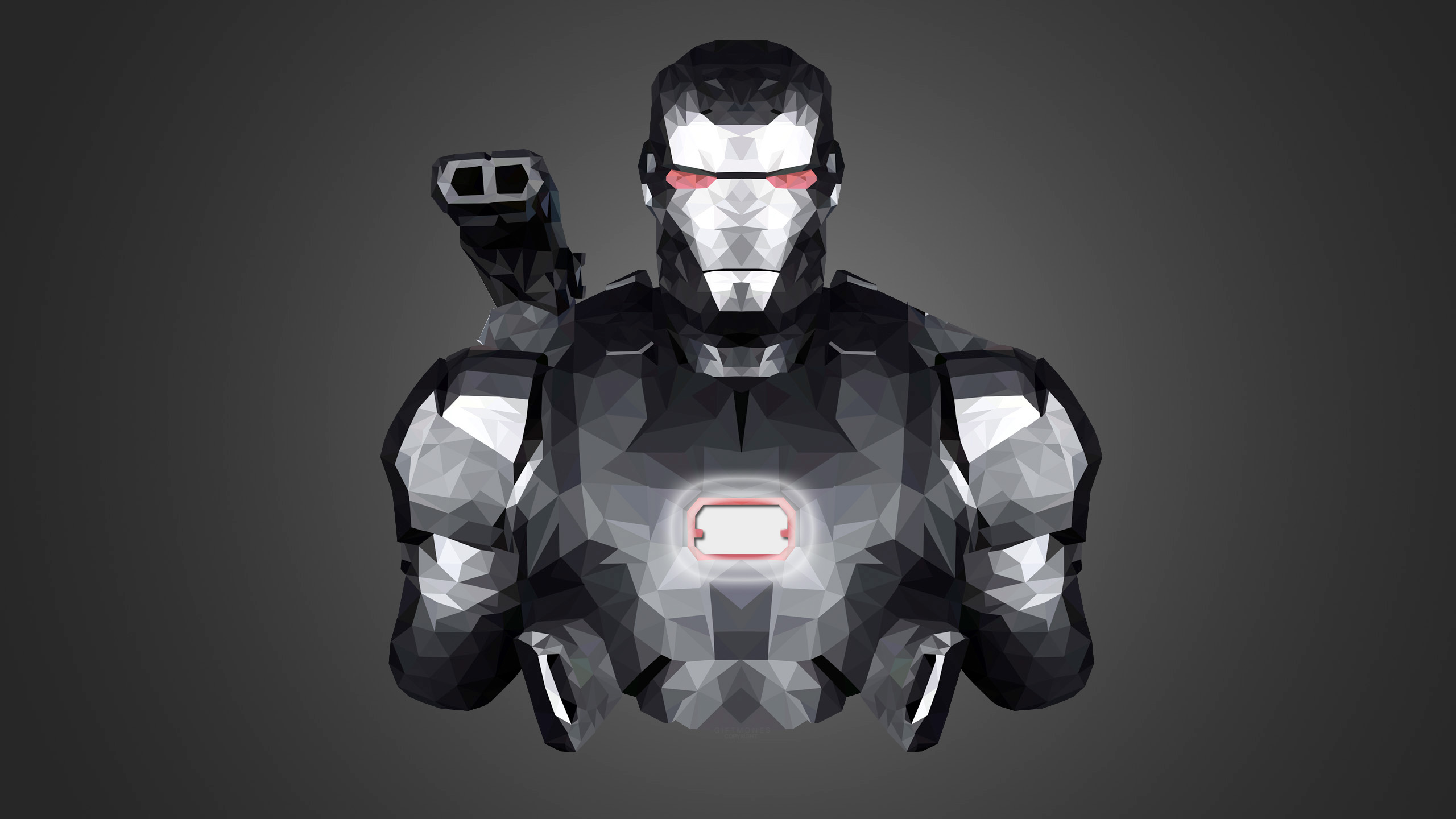 Download Original - Minimalistic War Machine , HD Wallpaper & Backgrounds