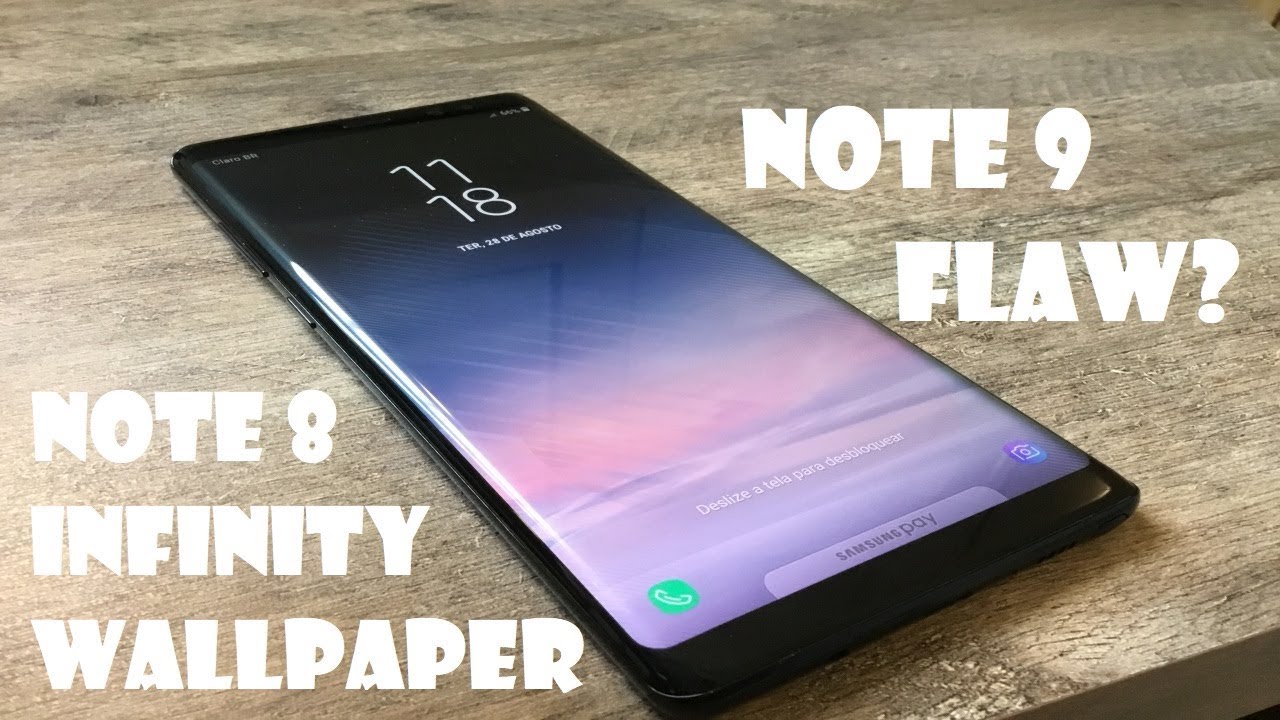 Infinity Wallpaper On Galaxy Note - De Samsung Note 9 , HD Wallpaper & Backgrounds
