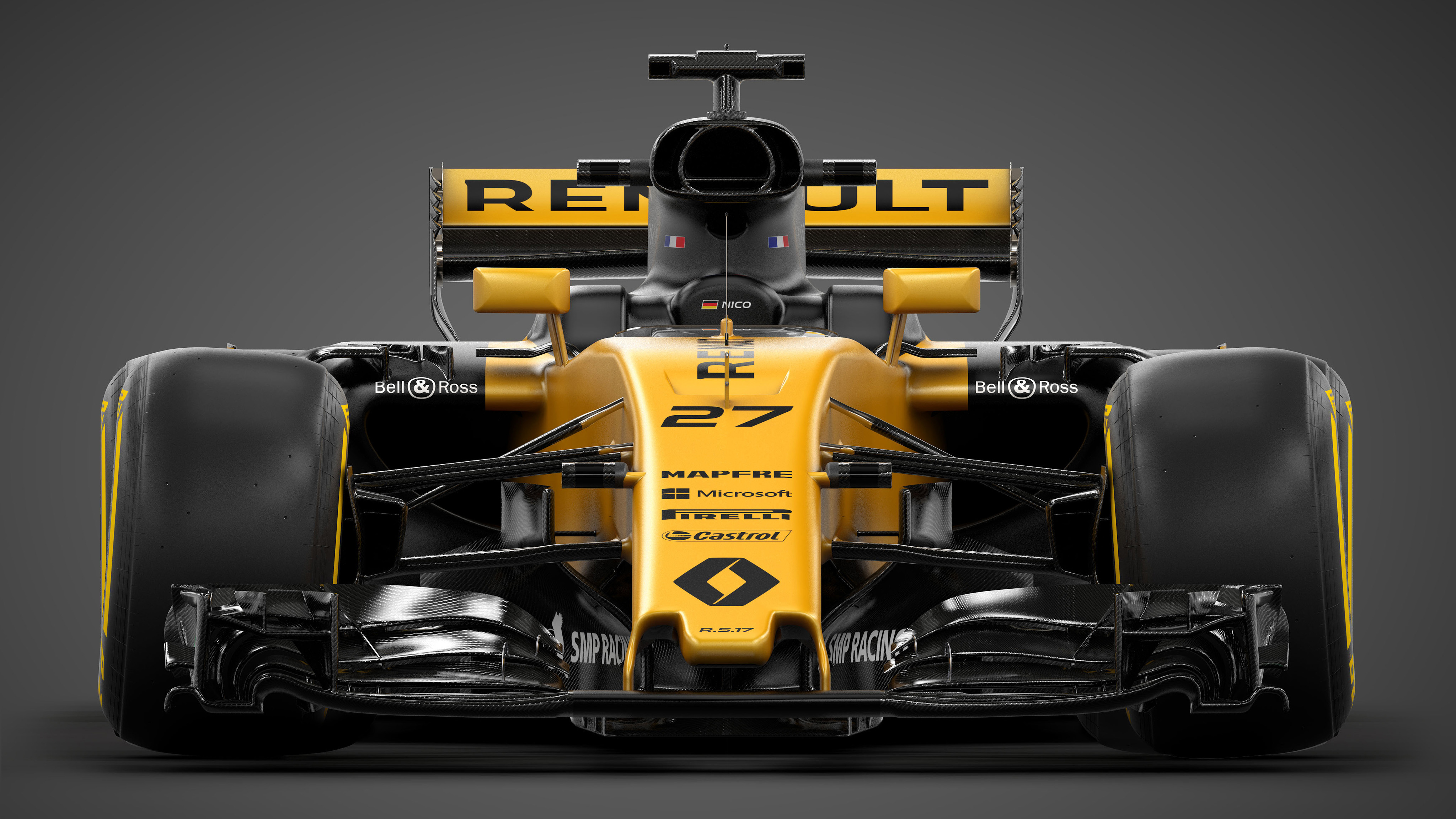 2017 Renault F1 Car , HD Wallpaper & Backgrounds