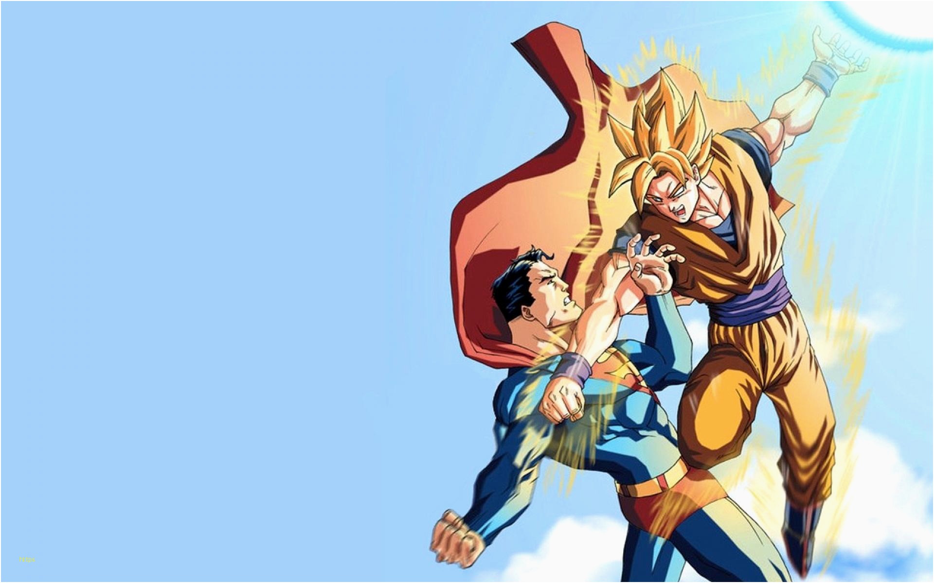 Dbz Wallpaper Inspirational Goku Wallpapers Wallpaper - Goku Vs Superman Power Level , HD Wallpaper & Backgrounds