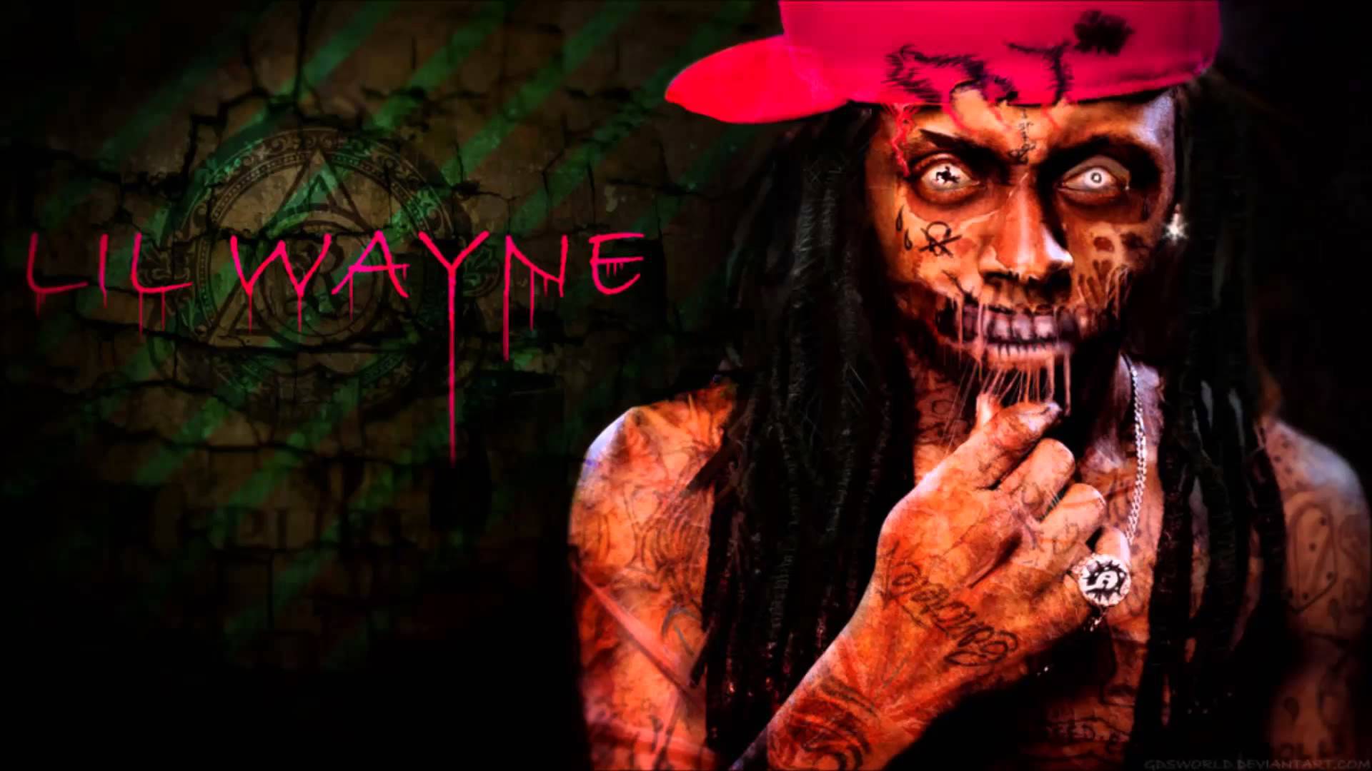 Lil Wayne Wallpaper - Lil Wayne Ft Maitre Gims , HD Wallpaper & Backgrounds