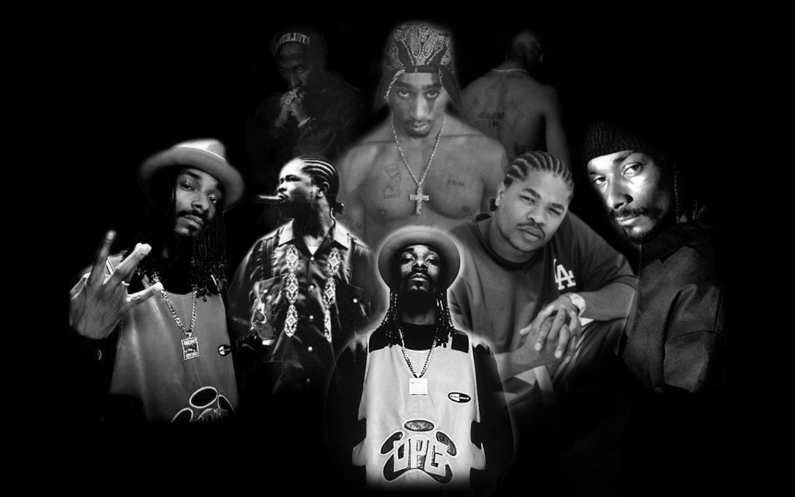 Tupac And Other Rappers , HD Wallpaper & Backgrounds