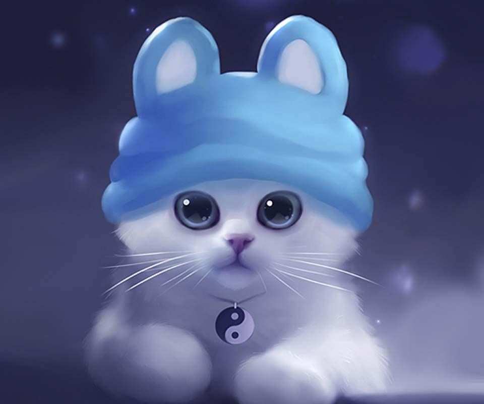 Cute Cat Live Wallpaper Android Apps On Google Play - White Kittens Wallpaper For Iphone , HD Wallpaper & Backgrounds
