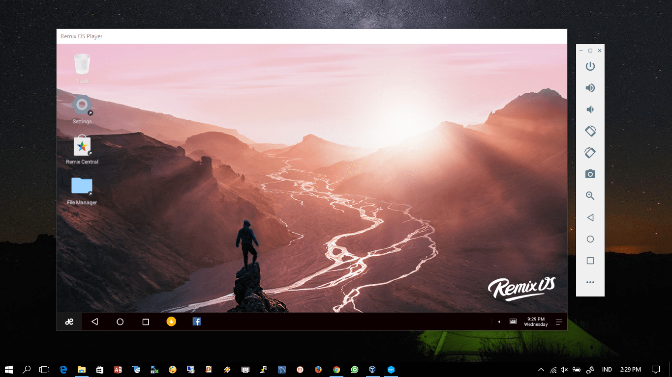 Android Marshmallow On Windows - Remix Os , HD Wallpaper & Backgrounds