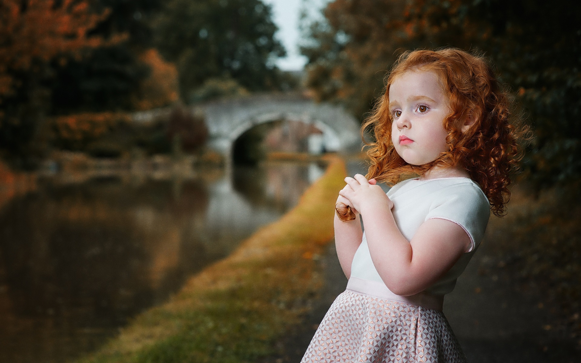 Brown Hair And Fairy Beautiful Little Girl Very Cutest - Girl , HD Wallpaper & Backgrounds