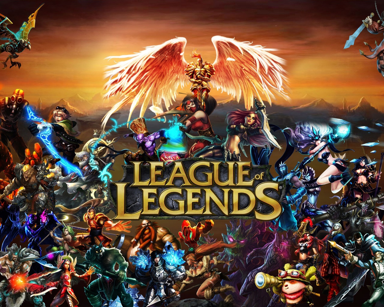 League Of Legends Wallpaper Hd , HD Wallpaper & Backgrounds