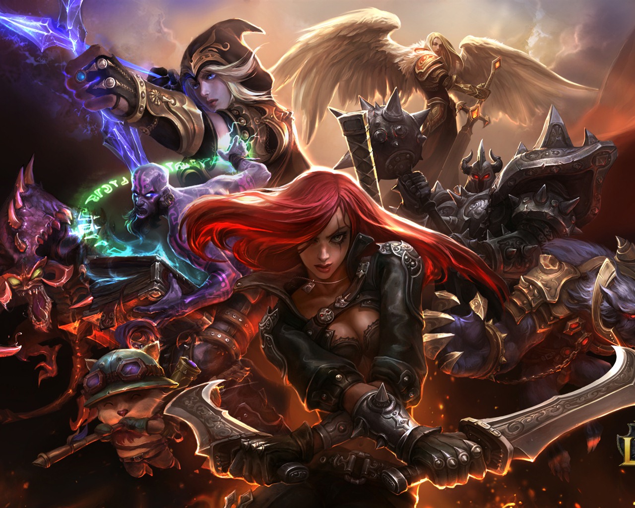 League Of Legends Game Hd Wallpapers - League Of Legends , HD Wallpaper & Backgrounds