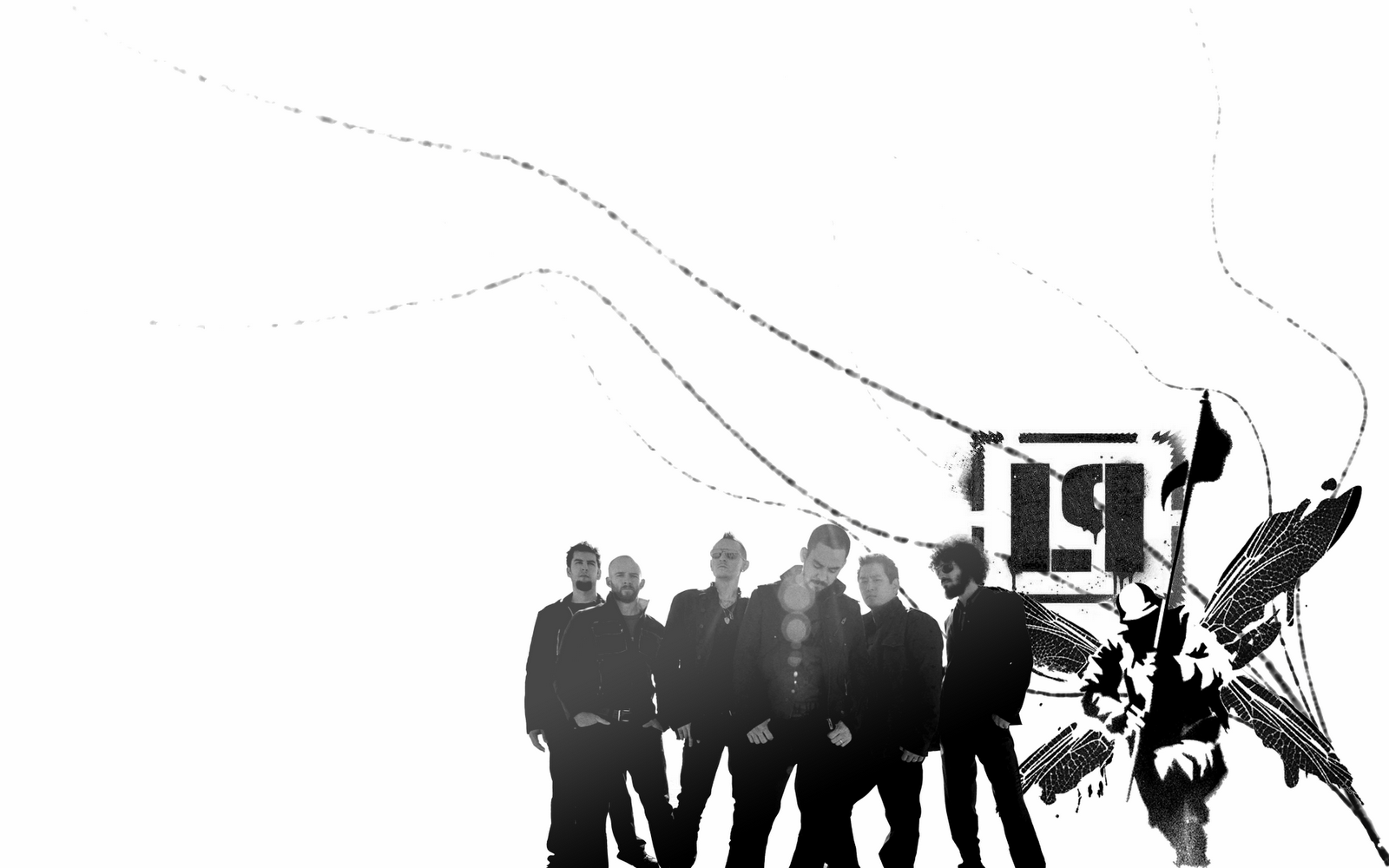 Wallpapers Hd Linkin Park Banda De Rock 32 Hd - Linkin Park Hybrid Theory , HD Wallpaper & Backgrounds