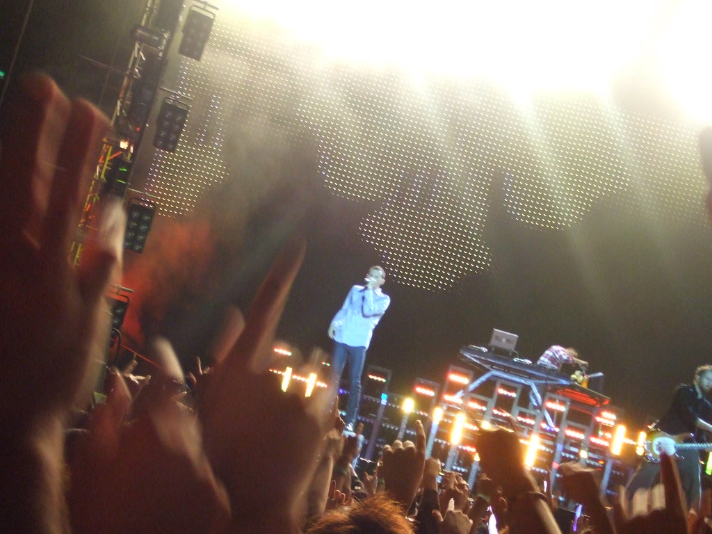 Linkin Park Live In Hong Kong Dscf4669 - Rock Concert , HD Wallpaper & Backgrounds