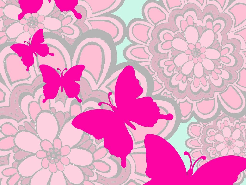 Pink Butterfly Wallpaper Widescreen - Butterfly Images Pink Hd , HD Wallpaper & Backgrounds