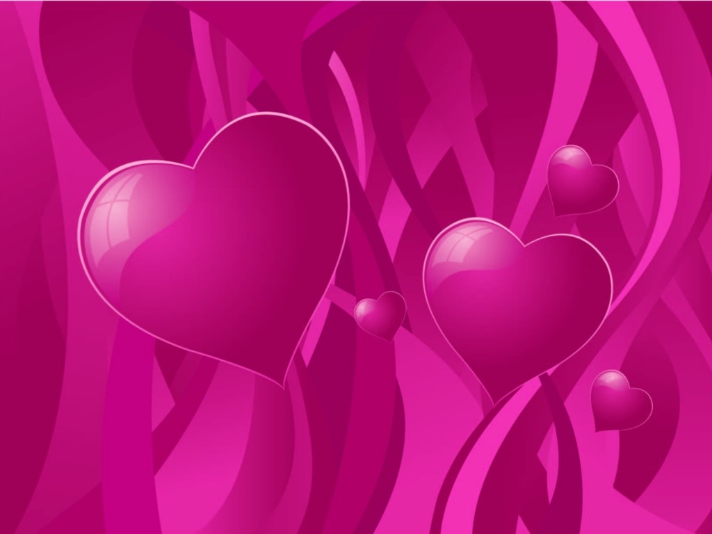 Love Hearts Wallpaper Hd Wallpaper - Lovely Background Wallpaper Pink , HD Wallpaper & Backgrounds
