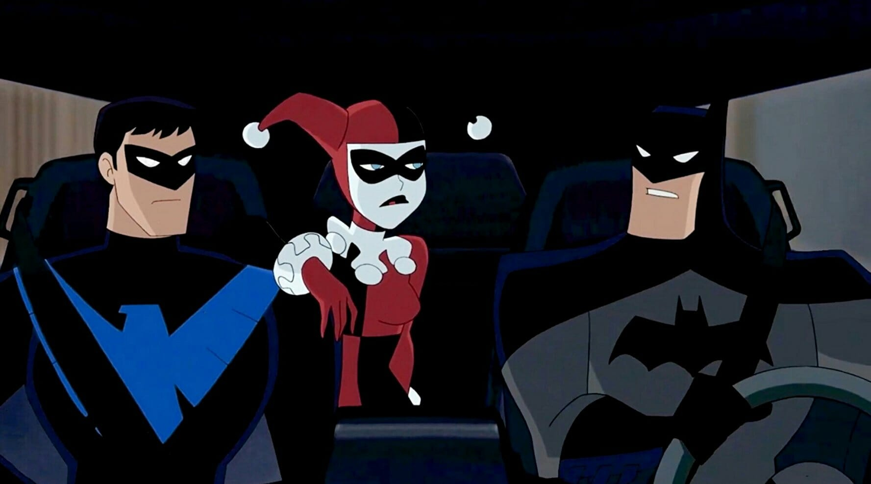 Beautiful The Best Dc Animated Movies - Batman And Nightwing Gif , HD Wallpaper & Backgrounds