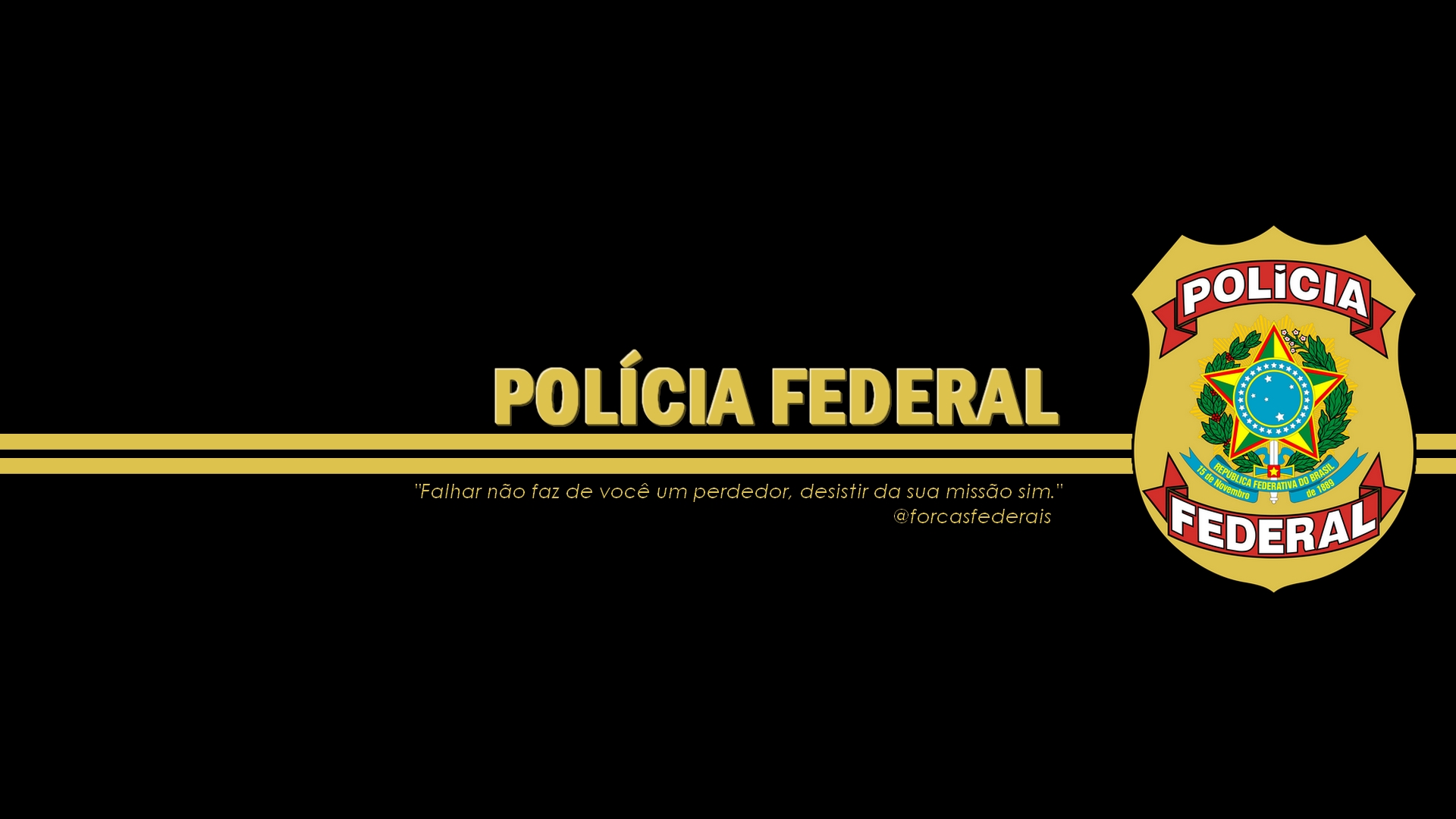 Policia Federal Papel De Parede , HD Wallpaper & Backgrounds