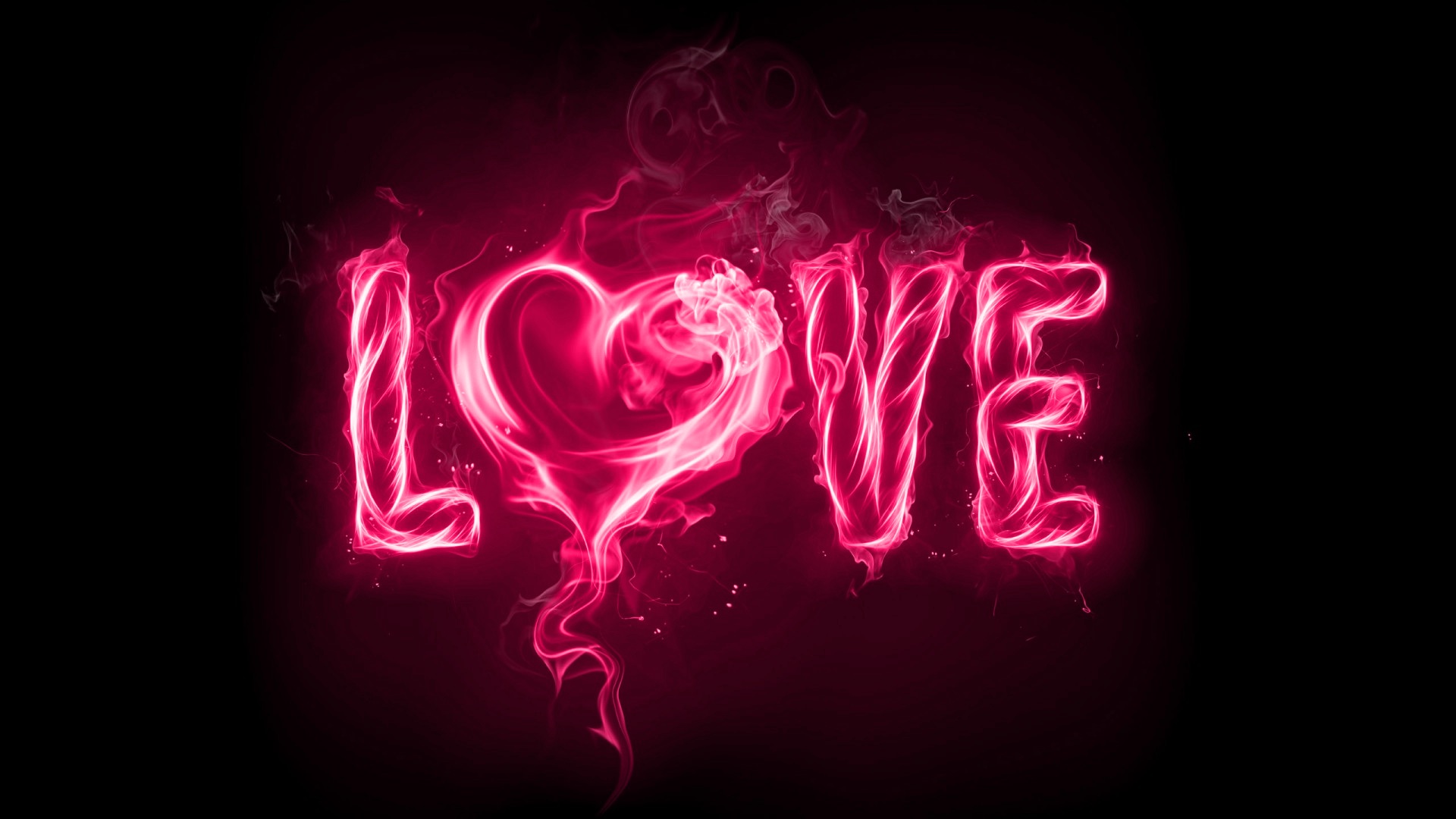 Love On Fire Pink , HD Wallpaper & Backgrounds