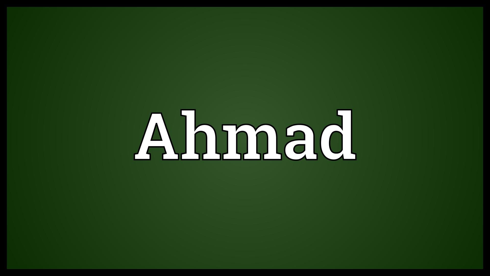 Ahmad Name Wallpaper - Graphic Design , HD Wallpaper & Backgrounds