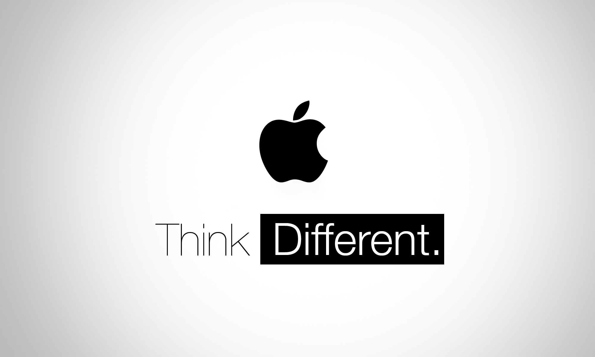 Apple Think Different - Apple Wallpaper Hd Think Different , HD Wallpaper & Backgrounds