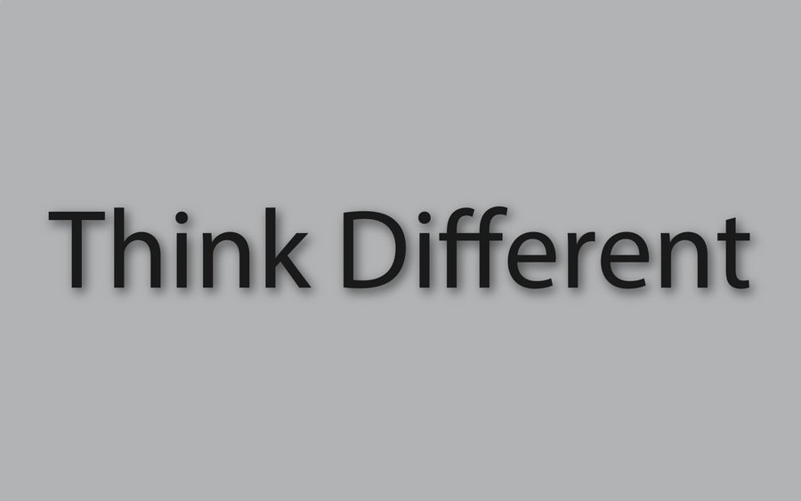 Apple Think Differently Video - Black-and-white , HD Wallpaper & Backgrounds