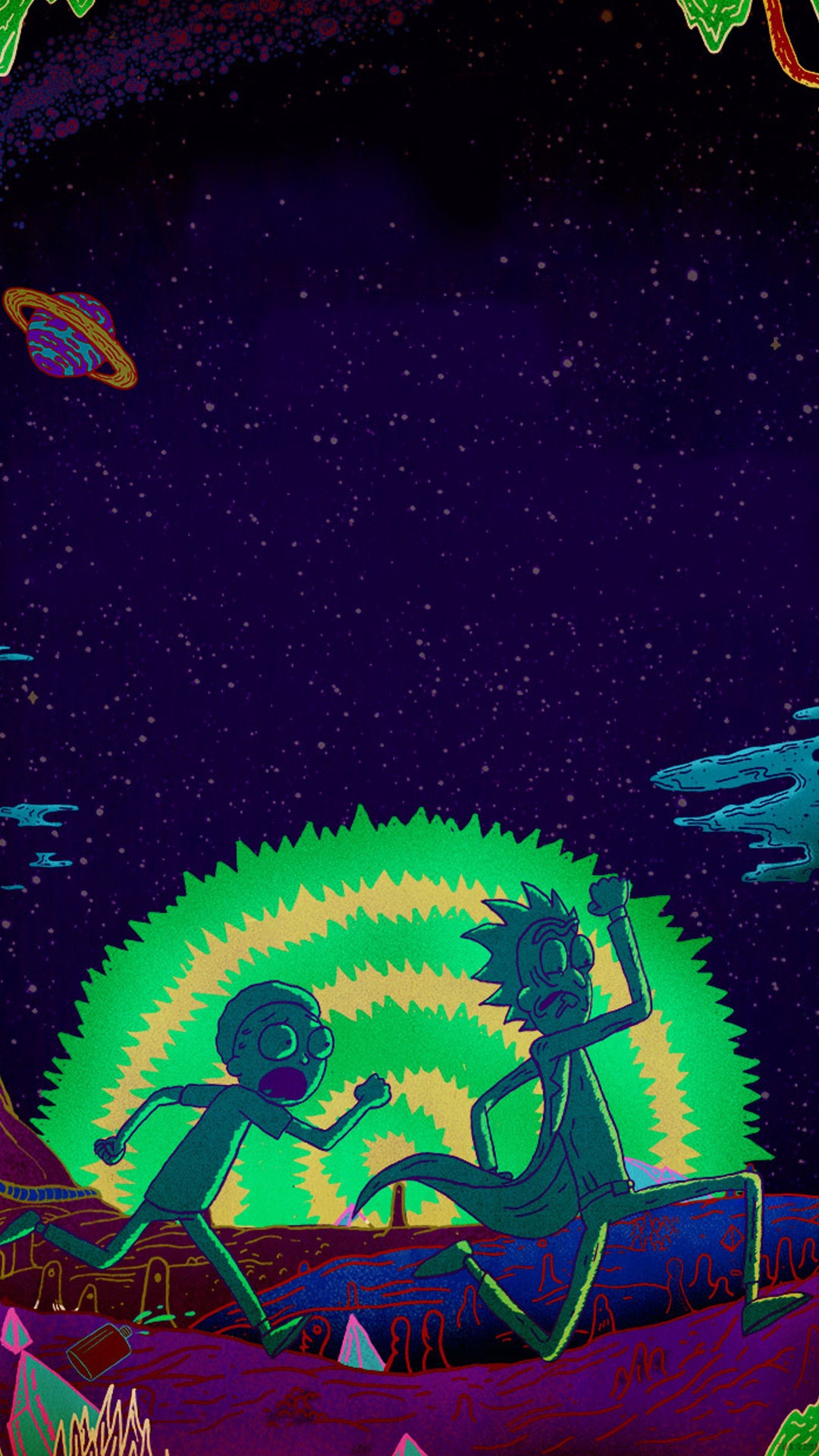 Featured image of post Rick Y Morty Fondos De Pantalla Celular Rick y morty retrowave synthwave