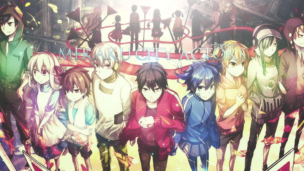 Mekakucity Actors Wallpaper - Mekaku City Actors Hd , HD Wallpaper & Backgrounds