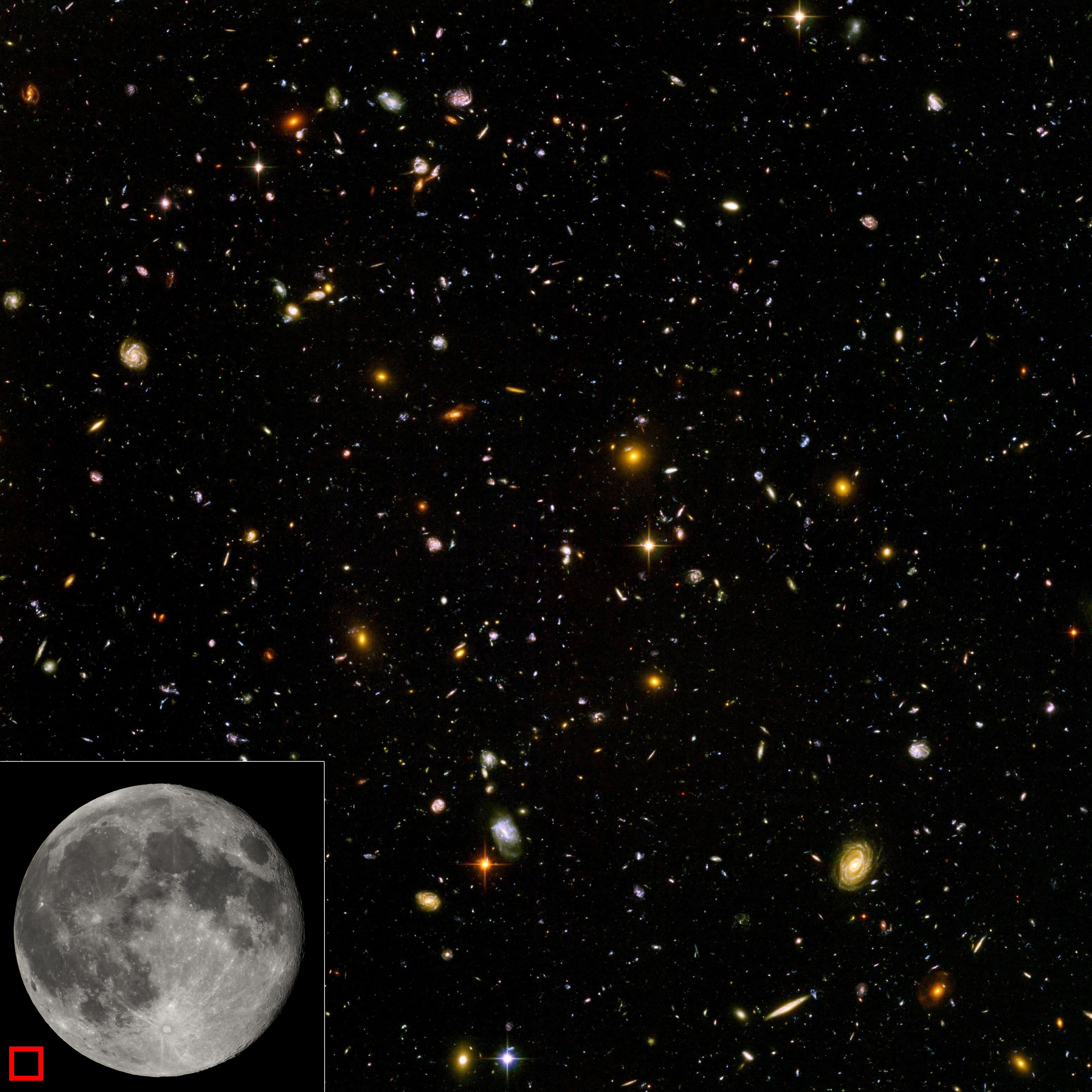 Hubble Ultra Deep Field Wallpaper , HD Wallpaper & Backgrounds