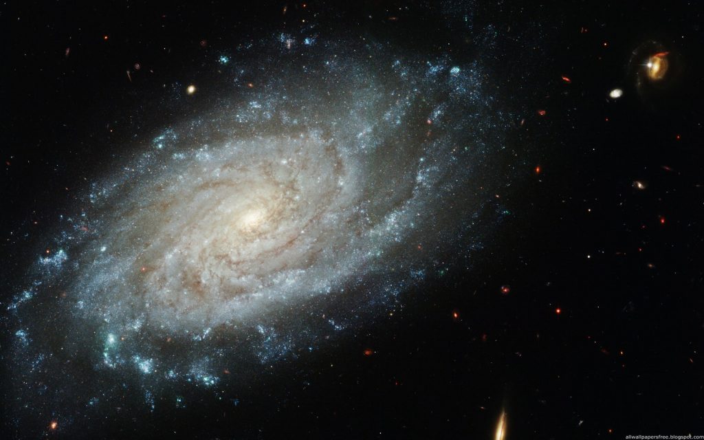 Hubble Ultra Deep Field - Messier 100 Full Hd , HD Wallpaper & Backgrounds