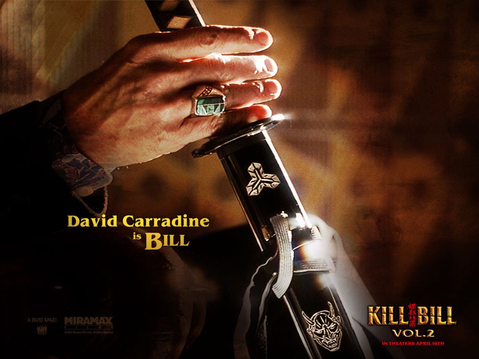 Kill Bill David Carradine Sword , HD Wallpaper & Backgrounds