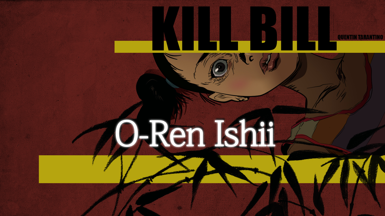 Kill Bill, O-ren Ishii, Vector Art Wallpaper - Poster , HD Wallpaper & Backgrounds