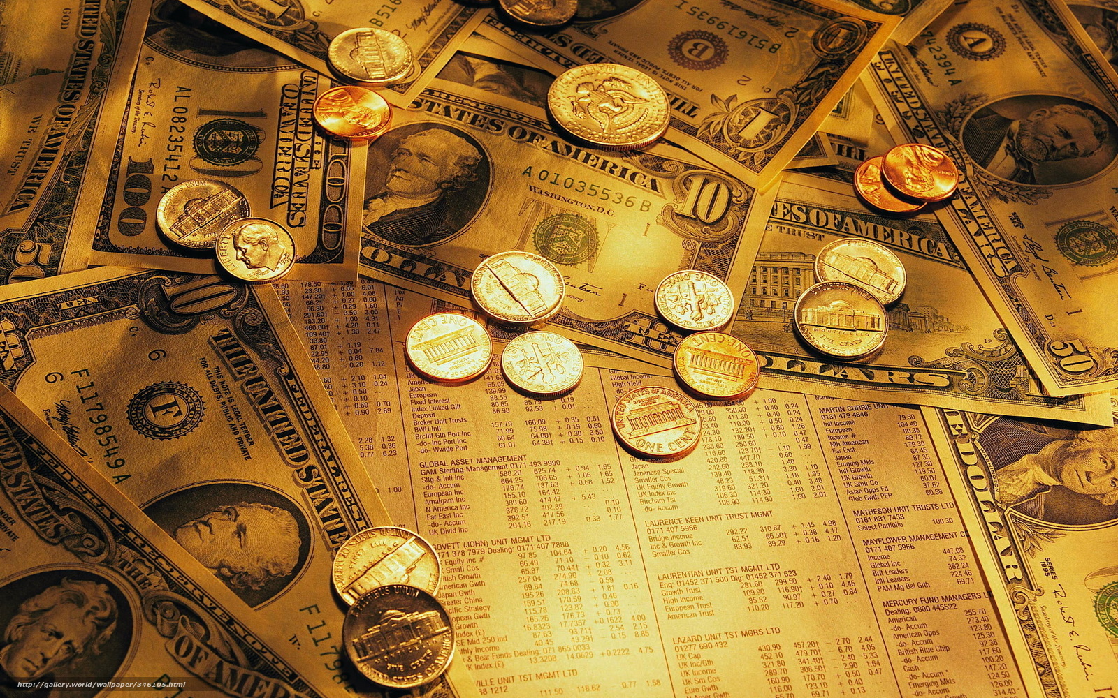 Download Wallpaper Money, Coins, Paper Free Desktop - Money Hd , HD Wallpaper & Backgrounds