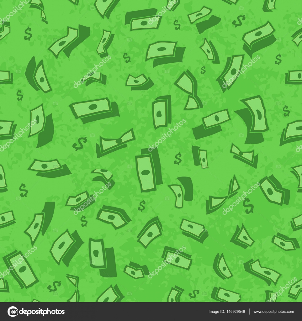 Wallpaper With Dollars, Green Background Of Falling - Green Money , HD Wallpaper & Backgrounds
